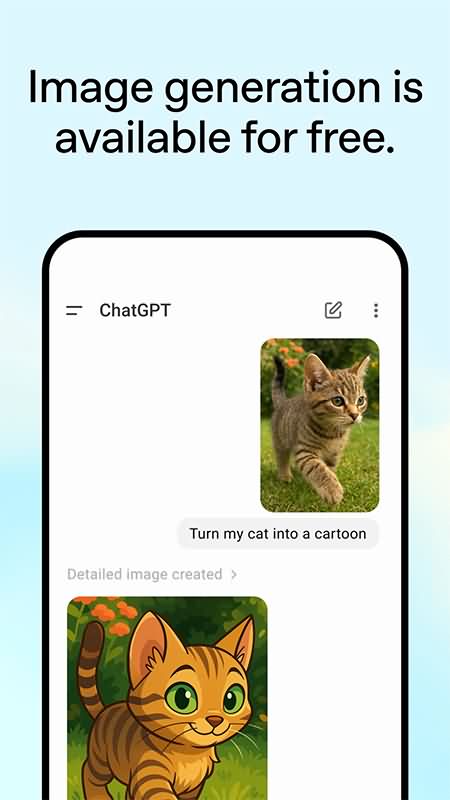 Screenshot of ChatGPT