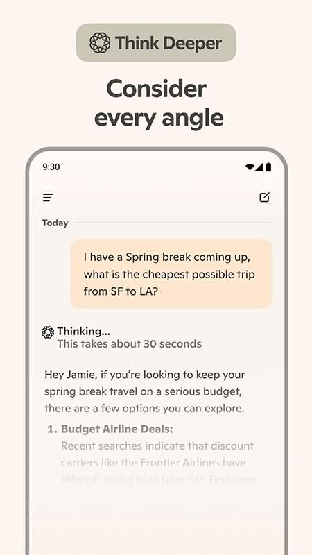 Screenshot of Copilot